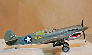 Модель самолета Curtiss P-40 1/48 Москва