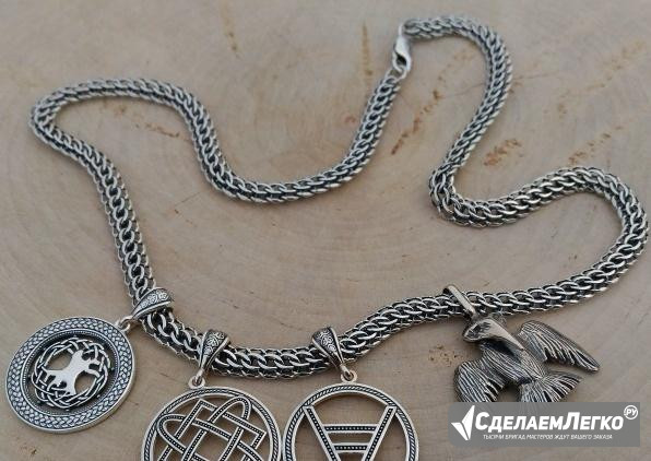 Звезда Лады оберег, Велес и фараон серебро 925 Санкт-Петербург - изображение 1