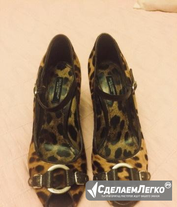 Босоножки Dolce Gabbana с мехом пони Москва - изображение 1