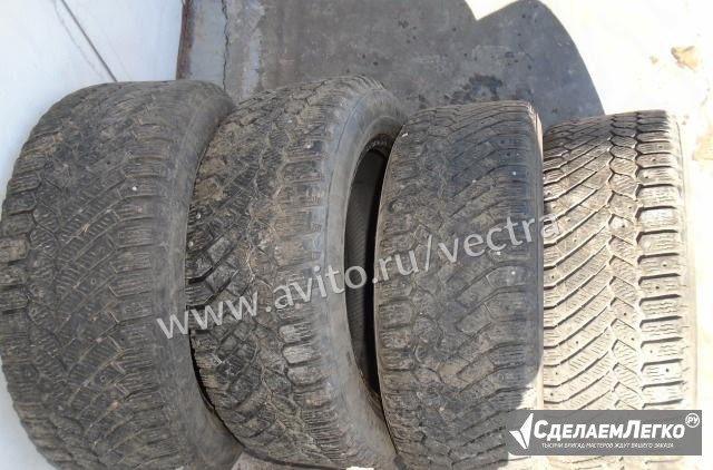 Continental ContiIceContact 205/55 R16 зима шипы Санкт-Петербург - изображение 1