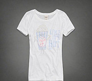 Футболка женская Abercrombie fitch все в наличии Москва