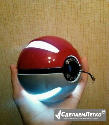 Power Bank PokeBall (10000mAh) Новосибирск - изображение 1