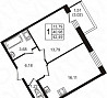 > 9-к квартира, 42.5 м², 20/24 эт. Санкт-Петербург