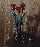 Розы кованые ручная работа Новокузнецк