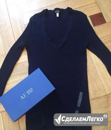 Свитер шерсть Armani Jeans Original Москва - изображение 1