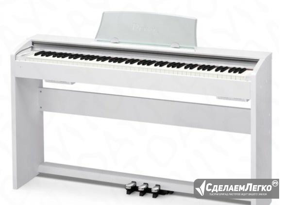 Цифровое пианино casio PX-735 WE+ банкетка Москва - изображение 1