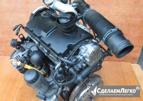 Б/У двигатель Audi A4 B5 1.9 TDI AJM Москва - изображение 1