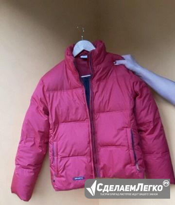 Красная куртка на утином пуху Москва - изображение 1