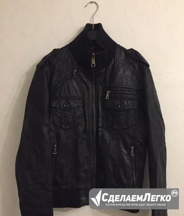Куртка кожаная Zara. Размер 48(L) Москва - изображение 1