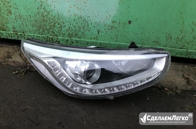 Фара битая Hyundai Solaris LED Москва - изображение 1