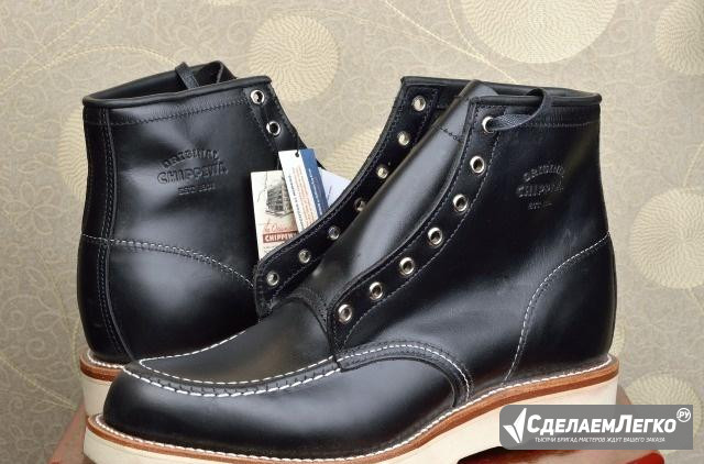 Черные кожаные ботинки Chippewa Whirlwind, США Санкт-Петербург - изображение 1