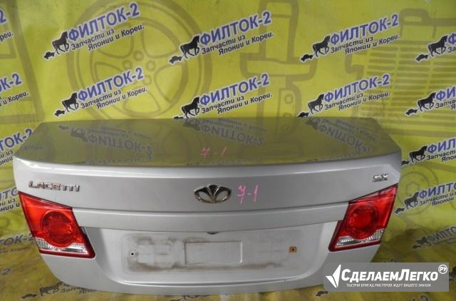 Крышка багажника Daewoo Lacetti серая Владивосток - изображение 1