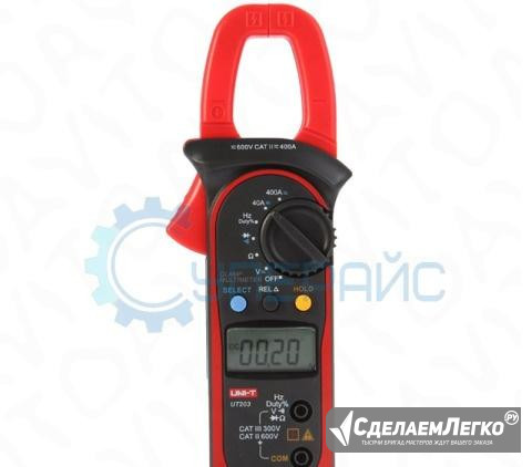 Клещи токоизмерительные (мультиметр) UNI-T UT203 Москва - изображение 1