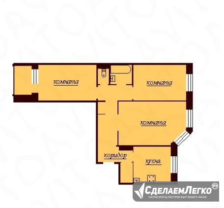 3-к квартира, 69 м², 9/9 эт. Надым - изображение 1