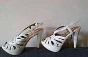 Босоножки "zara", новые, кожа,р.36 -36.5 Москва
