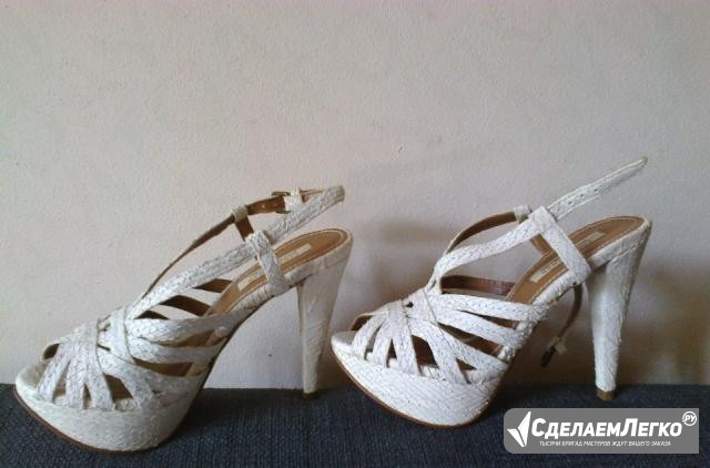 Босоножки "zara", новые, кожа,р.36 -36.5 Москва - изображение 1