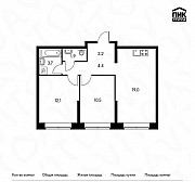 2-к квартира, 60.2 м², 22/25 эт. Москва