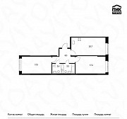 2-к квартира, 69.4 м², 10/15 эт. Москва