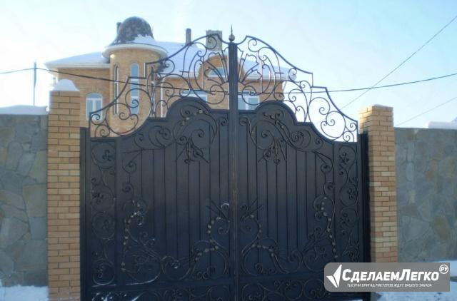Ворота кованые Челябинск - изображение 1