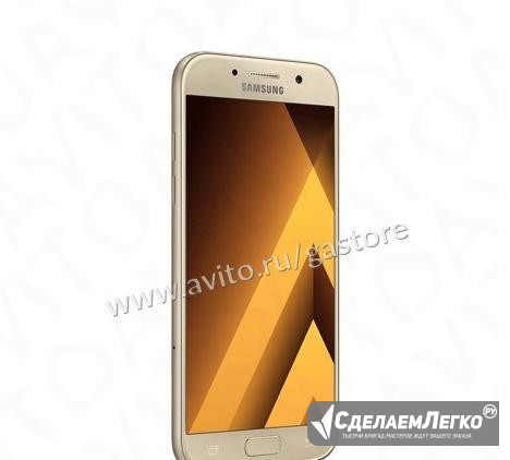 Смартфон Samsung Galaxy A5 (2017) 32Gb 1-SIM золот Калининград - изображение 1