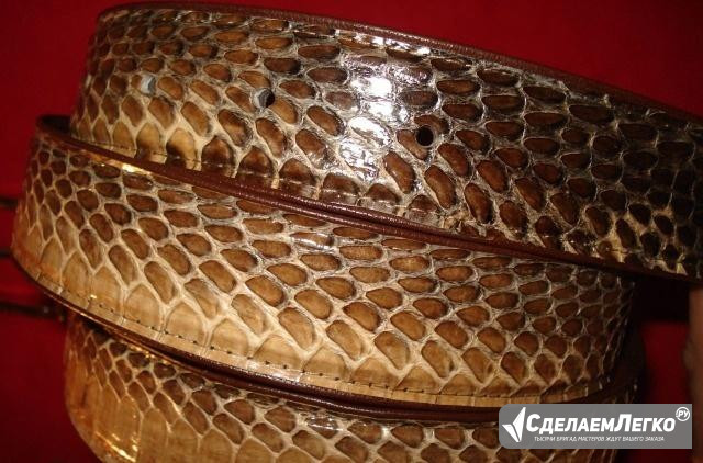 Ремень Koжа Кобры Оригинал Красавец 128sm Москва - изображение 1