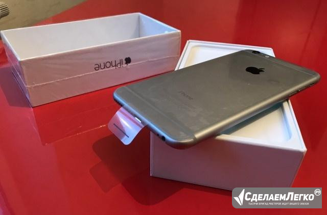 iPhone 6 чёрный на 16гб новый Запечатан Новосибирск - изображение 1