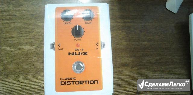 Новый Distortion для электрогитары Nux DS-3 Ишимбай - изображение 1