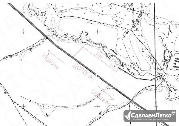 Участок 5.3 га (СНТ, ДНП) Саранск - изображение 1