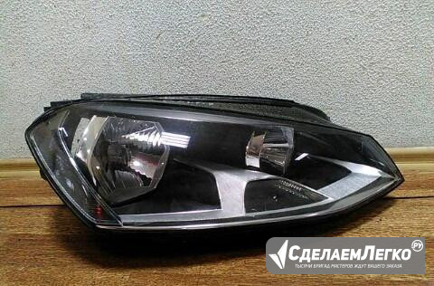 Фара правая Volkswagen Golf 7 разломы корпуса слом Москва - изображение 1