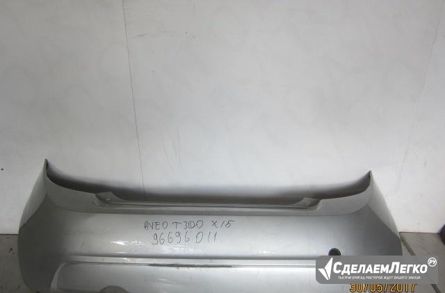 Бампер задн. Chevrolet Aveo T300 X/Б (запаян) oem Москва - изображение 1