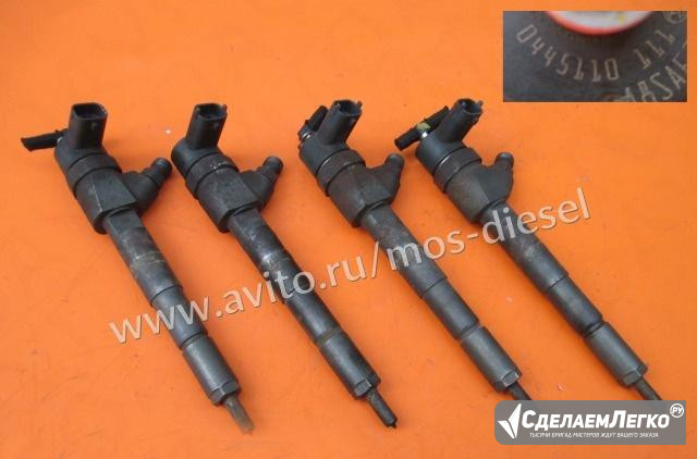 0445110111 Форсунки дизель bosh Common Rail бош Москва - изображение 1