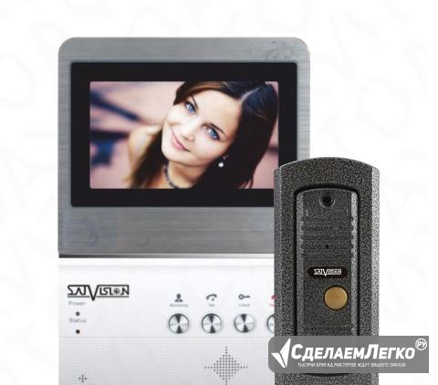 Комплект видеодомофон и вызывная панель Тольятти - изображение 1