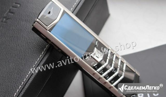Vertu Signature S Design Silver Leather PVD Москва - изображение 1