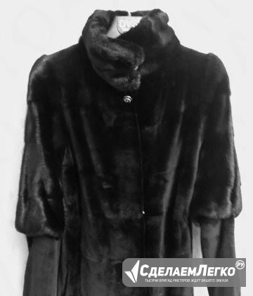 Новая норковая шуба Black Nafa Москва - изображение 1