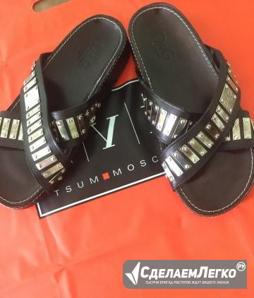 Dolce Gabbana новые кожаные сандалии, оригинал Москва - изображение 1