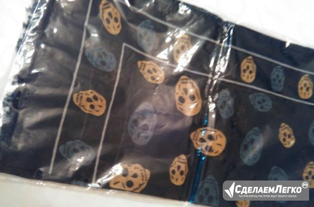 Шарфик. Хлопок 1.5м. Платки Шелк 750 Москва - изображение 1