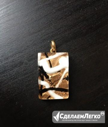 Подвеска из итальянского стекла Москва - изображение 1