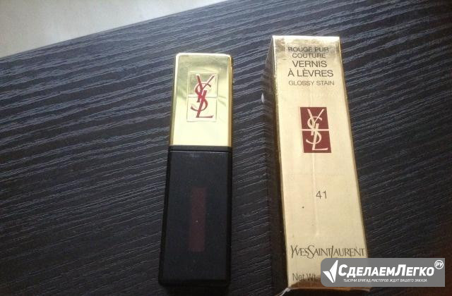 Лаковая помада YSL новая Санкт-Петербург - изображение 1