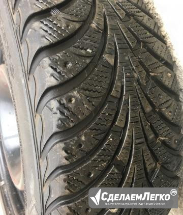 Зимние колёса на мерс 210,211 2 штуки Нальчик - изображение 1