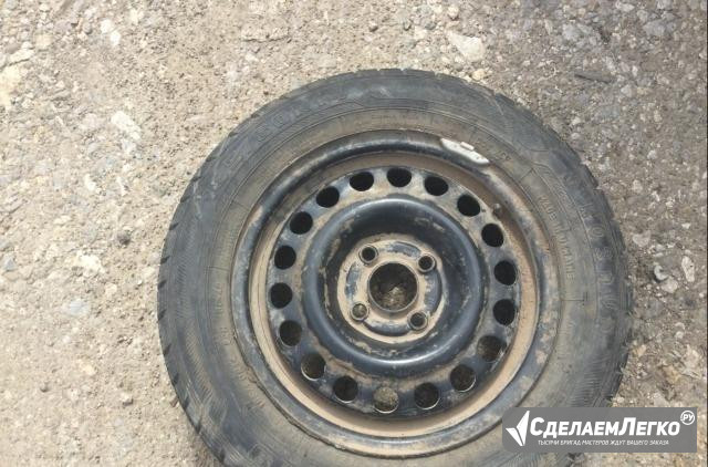 Колесо летнее 185/60 R14 rosava на диске R14 4*100 Пермь - изображение 1