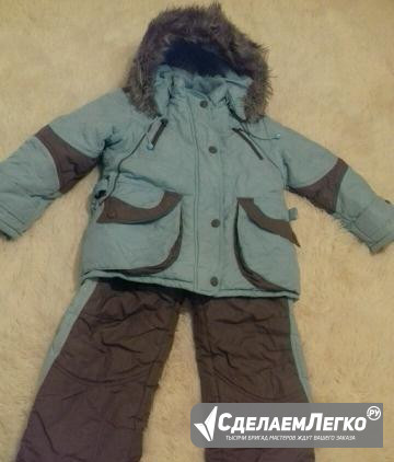 Куртка с штанами зимняя для девочки 122 рост Саранск - изображение 1