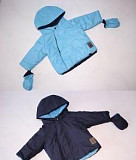 Куртка infi baby двухсторонняя голубая и синяя с в Москва