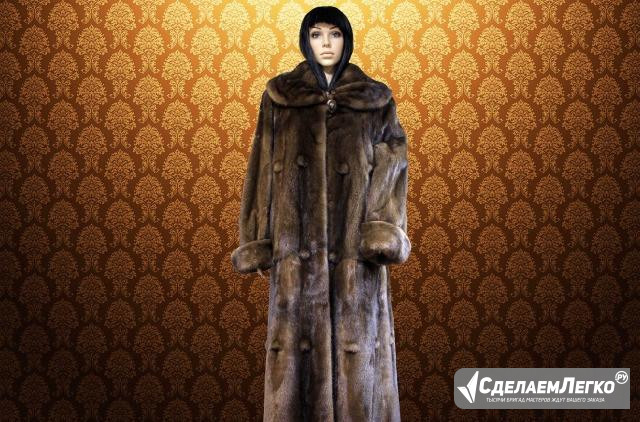 Шуба норковая длинная, размер 50-52, 188818 Москва - изображение 1