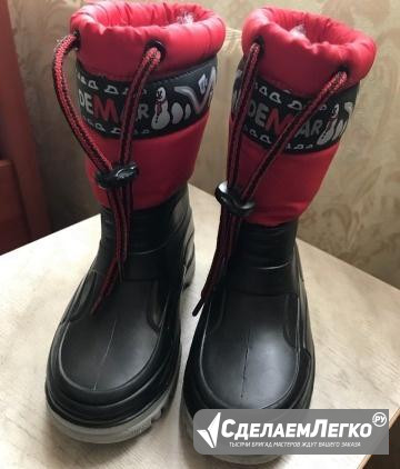 Утеплённые резиновые сапоги Москва - изображение 1