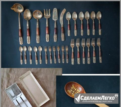 Столовые приборы, ложка, десерт, торт, Таиланд Москва - изображение 1