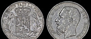 5бельгийских франков 1875г Челябинск