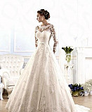 Счастливое белое свадебное платье Sali Bridal Череповец