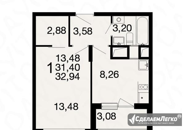 1-к квартира, 37 м², 11/15 эт. Рязань - изображение 1