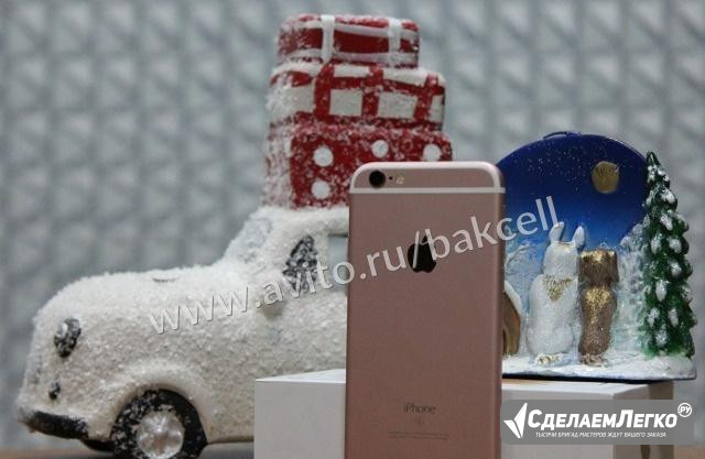iPhone 6s 16Gb без отпечатка A1585 Розовый Москва - изображение 1