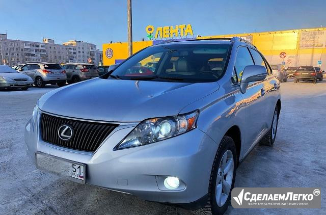 Lexus RX 3.5 AT, 2009, внедорожник Мурманск - изображение 1